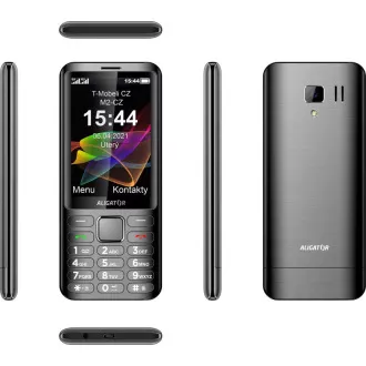Aligator D950 Dual SIM, srebrn
