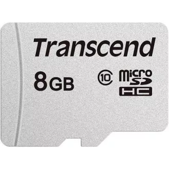 TRANSCEND MicroSDHC kartica 8GB 300S, razred 10, brez adapterja