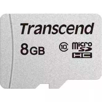 TRANSCEND MicroSDHC kartica 8GB 300S, razred 10, brez adapterja