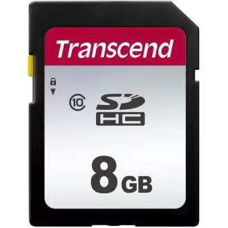TRANSCEND SDHC kartica 8GB 300S, razred 10 (R:20/W:10 MB/s)