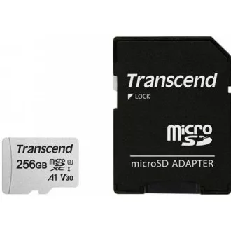 TRANSCEND MicroSDXC kartica 256GB 300S, UHS-I U3 V30   adapter