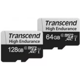 TRANSCEND MicroSDXC kartica 64GB 350V, visoka vzdržljivost