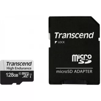 TRANSCEND MicroSDXC kartica 128GB 350V, visoka vzdržljivost