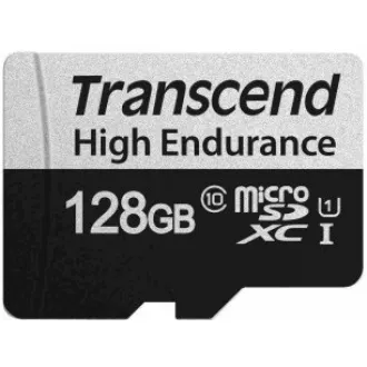 TRANSCEND MicroSDXC kartica 128GB 350V, visoka vzdržljivost