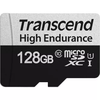 TRANSCEND MicroSDXC kartica 128GB 350V, visoka vzdržljivost