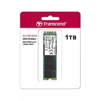 TRANSCEND SSD MTS832S, enostranski, 1TB, M.2 2280, SATA B M Key, TLC