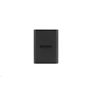 TRANSCEND Zunanji SSD ESD270C 500 GB, prenosni, USB 3.1 Gen.2, tip C in A, dva kabla, 520/460 MB/s, črn