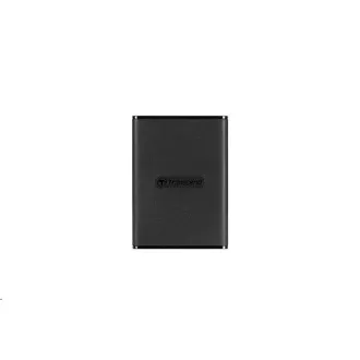TRANSCEND Zunanji SSD ESD270C 500 GB, prenosni, USB 3.1 Gen.2, tip C in A, dva kabla, 520/460 MB/s, črn