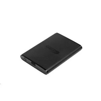 TRANSCEND Zunanji SSD ESD270C 500 GB, prenosni, USB 3.1 Gen.2, tip C in A, dva kabla, 520/460 MB/s, črn
