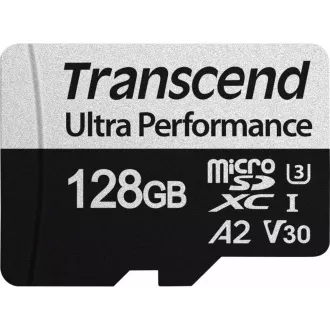 TRANSCEND MicroSDXC 128 GB 340S, UHS-I U3 A2 Ultra Performace 160/125 MB/s