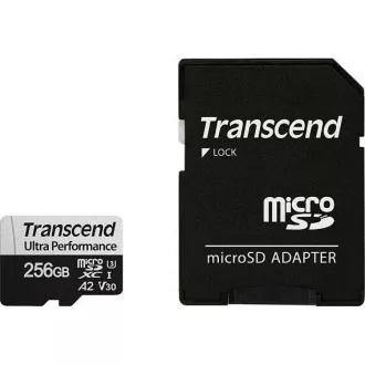 TRANSCEND MicroSDXC kartica 256GB 340S, UHS-I U3 A2 Ultra Performace 160/125 MB/s