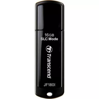 TRANSCEND Flash disk 16 GB JetFlash JF180I, SLC, USB 3.0 (R:155/W:135 MB/s), širokotemperaturni, črn