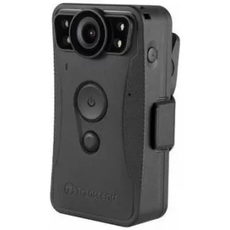 TRANSCEND osebna kamera DrivePro Body 30, 2K QHD 1440P, infrardeča LED, 64 GB pomnilnika, Wi-Fi, Bluetooth, USB 2.0, IP67, črna