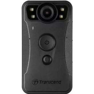 TRANSCEND osebna kamera DrivePro Body 30, 2K QHD 1440P, infrardeča LED, 64 GB pomnilnika, Wi-Fi, Bluetooth, USB 2.0, IP67, črna