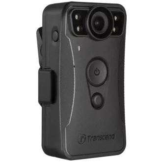 TRANSCEND osebna kamera DrivePro Body 30, 2K QHD 1440P, infrardeča LED, 64 GB pomnilnika, Wi-Fi, Bluetooth, USB 2.0, IP67, črna