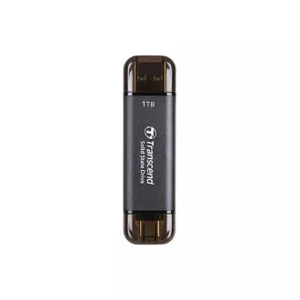 TRANSCEND SSD ESD310C 256 GB, zunanji SSD, ESD310C, USB 10 Gb/s, tip C/A
