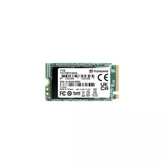TRANSCEND SSD 400S 512 GB, M.2 2242, PCIe Gen3x4, NVMe, 3D TLC, brez DRAM-a TRANSCEND SSD 400S 512 GB, M.2 2242, PCIe Gen3x4, NVMe, 3D TLC, brez DRAM-a