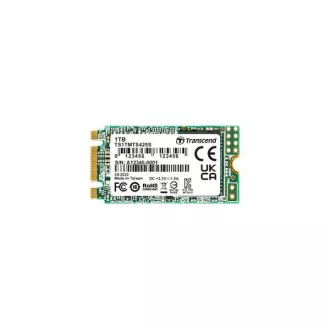 TRANSCEND SSD 425S 1TB, M.2 2242 SSD, SATA3 B M Key, TLC
