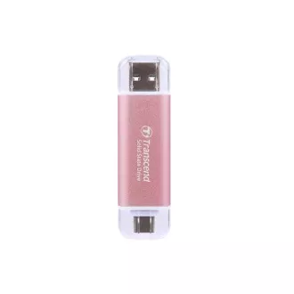 TRANSCEND Zunanji SSD ESD310P 2TB, zunanji SSD, USB 10Gb/s, tip C/A, roza