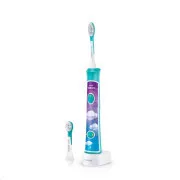 Philips HX6322/04 Sonicare for Kids, zobna ščetka, za otroke, 62000 oscilacij/min, 2 načina čiščenja, Bluetooth, aqua