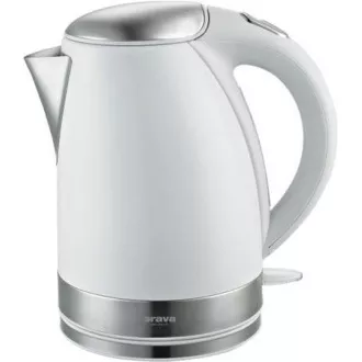 Orava VK-3217 S električni čajnik, 2000 W, 1,7 l, samodejni izklop, srebrn