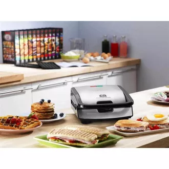TEFAL SW854D16 Snack Collection toaster 4v1, 700 W, odstranljive plošče, indikator pripravljenosti