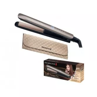 Remington Keratin Therapy Pro S8590, ravnalnik las, 5 temperatur, hitra temperatura, samodejni izklop, kovček