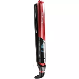 Remington S9600 ravnalnik las, hitra temperatura, nadzor temperature, samodejni izklop, rdeč Remington S9600 ravnalnik las, hitra temperatura, nadzor temperature, samodejni izklop, rdeč