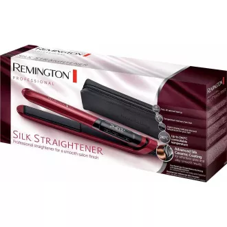 Remington S9600 ravnalnik las, hitra temperatura, nadzor temperature, samodejni izklop, rdeč Remington S9600 ravnalnik las, hitra temperatura, nadzor temperature, samodejni izklop, rdeč