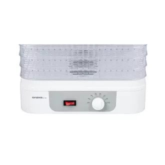 Orava SU-102 sušilnik sadja in zelenjave, 230 W, 5 stojal, 55 dB, nadzor temperature, bel
