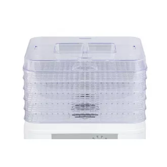 Orava SU-102 sušilnik sadja in zelenjave, 230 W, 5 stojal, 55 dB, nadzor temperature, bel