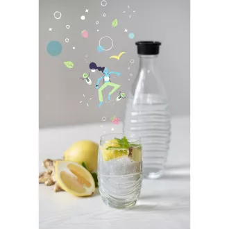 Kristalno črna/kovinska naprava za pripravo vode SODA