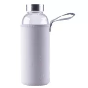 Steuber Steklena steklenica s pokrovom 500 ml, siva
