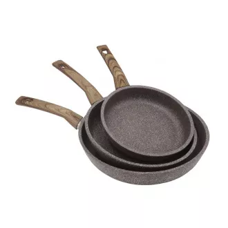 Steuber Aluminijasta ponev STONEWOOD, premer 20 cm