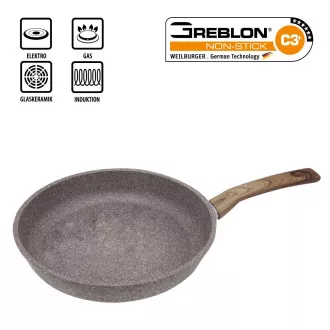 Steuber Aluminijasta ponev STONEWOOD, premer 28 cm Steuber Aluminijasta ponev STONEWOOD, premer 28 cm
