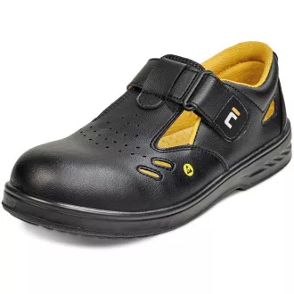 Sandali RAVEN ESD O1 SRC 47 črna
