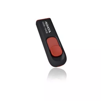 ADATA Flash disk 64 GB C008, USB 2.0 Classic, črn
