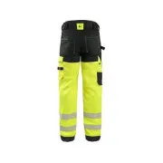 Opozorilne hlače CXS BENSON, moške, rumeno-črne, velikost 54