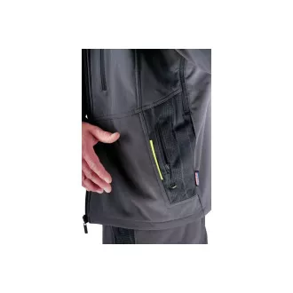 OLZA softshell jakna siva L