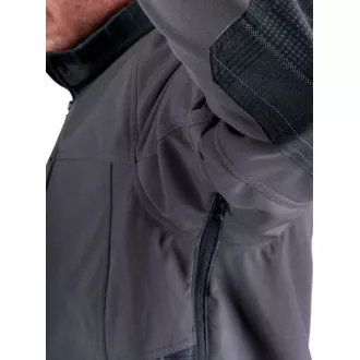 OLZA softshell jakna siva L