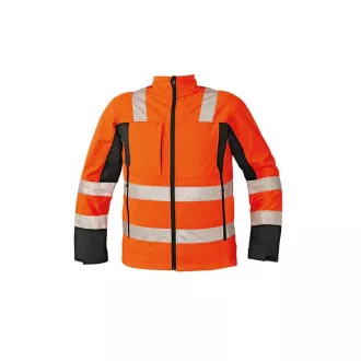 MALTON softshell jakna HV oranžna M