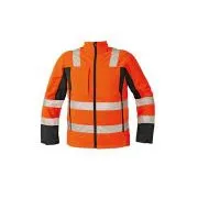 MALTON softshell jakna HV oranžna L