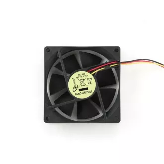 GEMBIRD 80x80 ventilator za omaro s krogličnimi ležaji