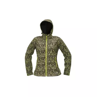 YOWIE print.soft. jakna rjava/zelena XL