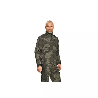 CRAMBE softsh.jakna beige camouflage M