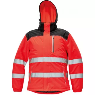 KNOXFIELD HV WINTER parka rdeča XXL
