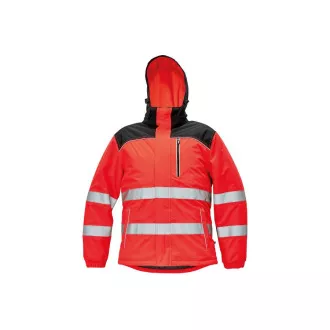 KNOXFIELD HV WINTER parka oranžna 5XL