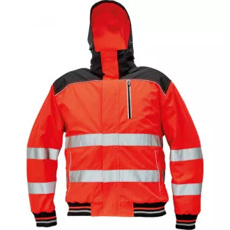 KNOXFIELD HV WINTER pilot rdeča XXL