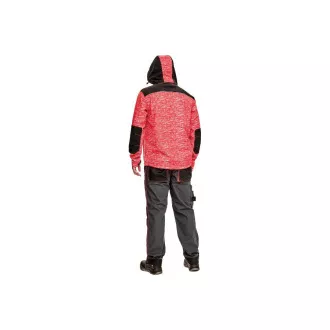 KNOXFIELD potiskana softshell jakna rumena XL