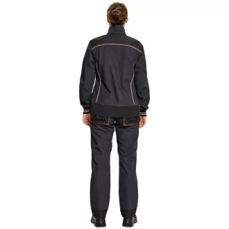 KNOXFIELD LADY jakna antracit/rdeča 38